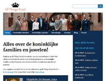 Tablet Screenshot of allthingsroyal.nl